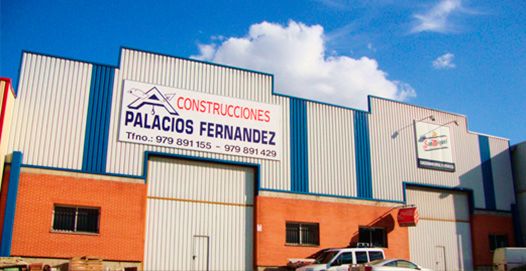 Construcciones M.A. y J.A. Palacios Fernández S.L. fachada de la empresa